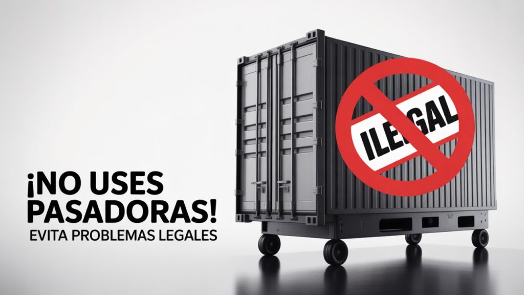 Pasadoras Mercancia Riesgos Alternativas Legales