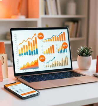 comprando en línea con laptop y tarjeta de crédito durante el Hot Sale 2026 en México